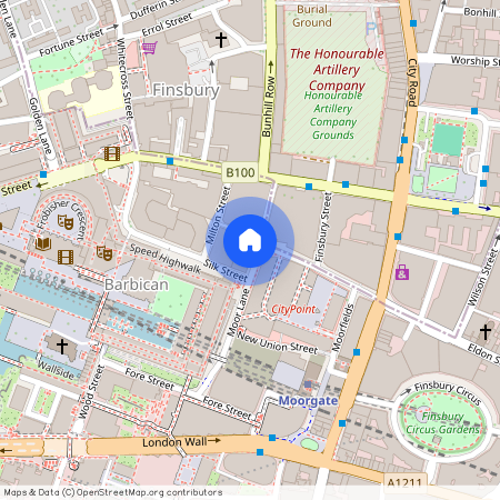 The Heron, Moor Lane, EC2Y, London