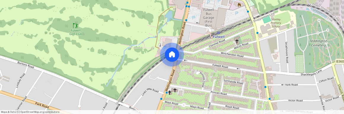 Wellington Road, Hampton Hill, TW12, London