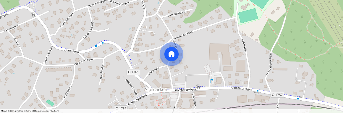 Fjällvägen, Sjömarken