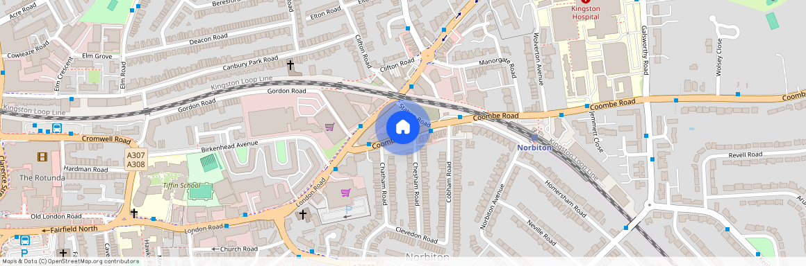 Station Road, Kingston, Kingston upon Thames, KT2