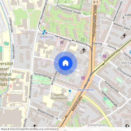 Bürgistraße 26, 34125 Hessen - Kassel