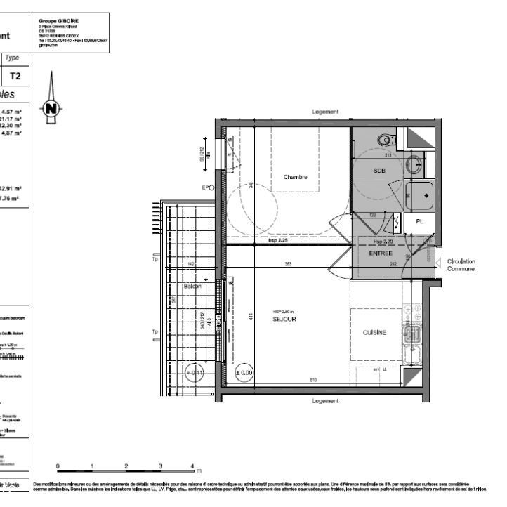 Appartement T2 à louer - 42 m² - Photo 2