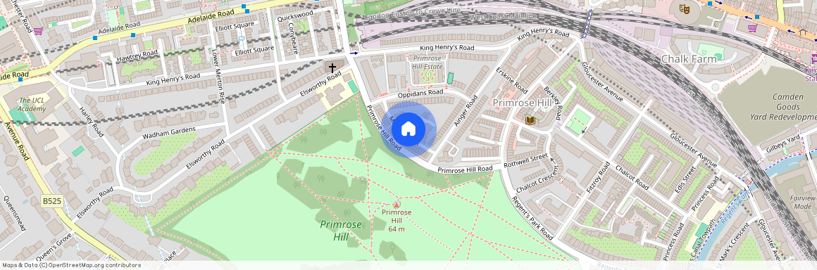 Meadowbank, Primrose Hill, NW3 3AY, London