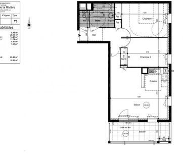 Appartement T3 à louer Cesson Sevigne - 65 m² - Photo 6