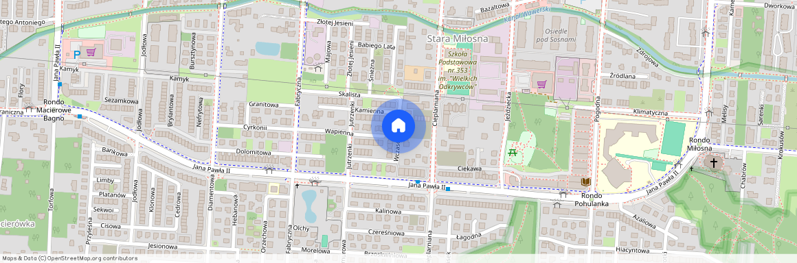 ul. Wczasowa, Stara Miłosna, Wesoła, Warszawa, mazowieckie