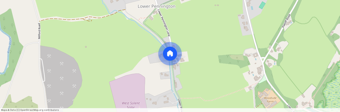 Lower Pennington Lane, Pennington, Lymington, Hampshire, SO41