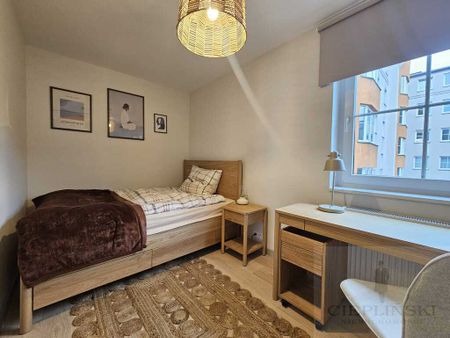 Gustownie umeblowane 2pok. w Centrum z balkonem - Photo 5