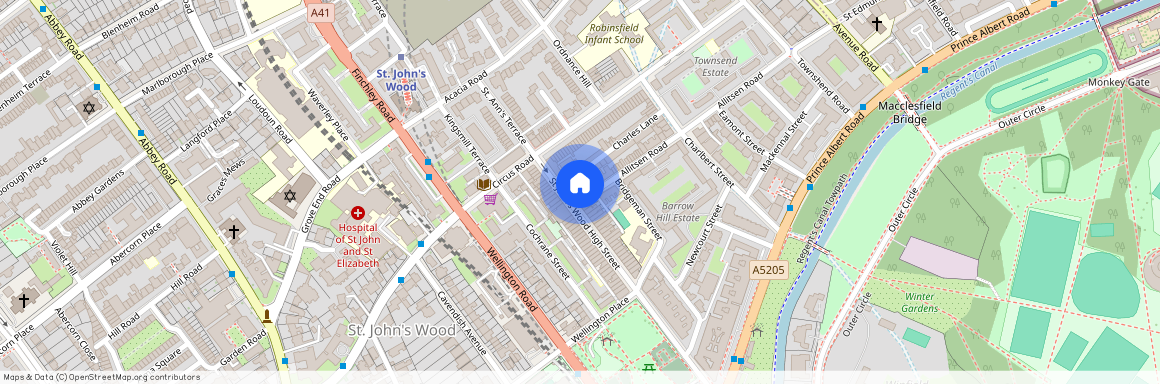 Newton Court, 132 Allitsen Road, St John's Wood, London