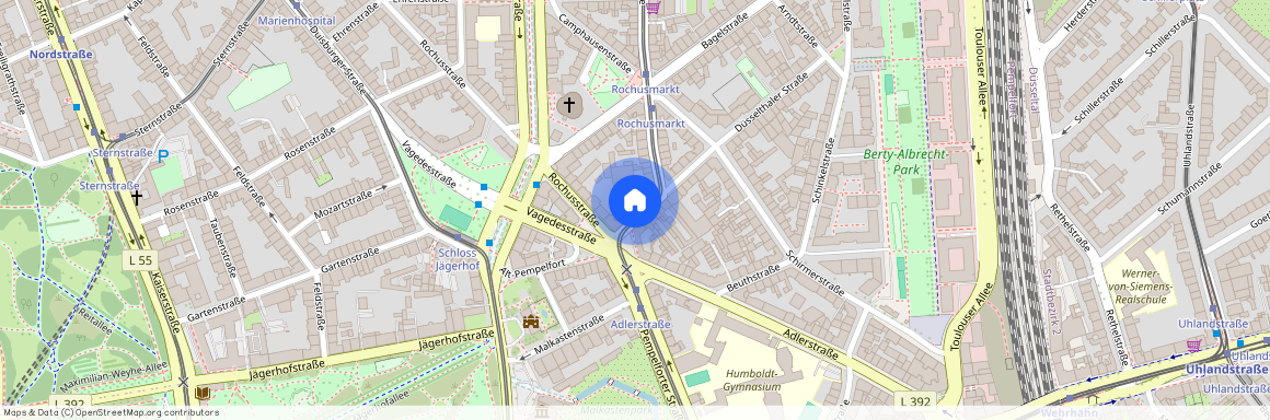 Düsselthaler Str. 4, 40211 Düsseldorf OT Pempelfort