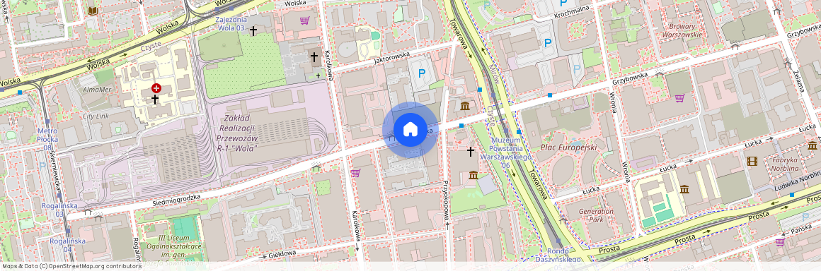 ul. Grzybowska, Czyste, Wola, Warszawa, mazowieckie