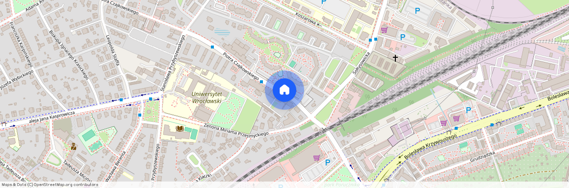 ul. Piotra Czajkowskiego, Karłowice, Psie Pole, Wrocław, dolnośląskie