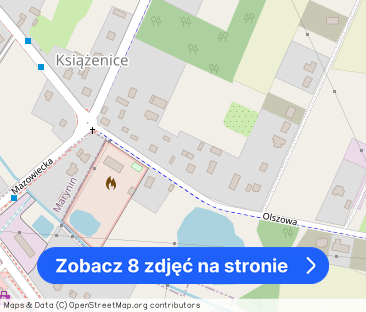 Dom na wynajem w Książenicach - szkoła, sklepy, przystanek - Zdjęcie 1