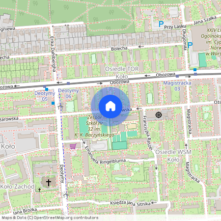 ul. Ożarowska, Koło, Wola, Warszawa, mazowieckie