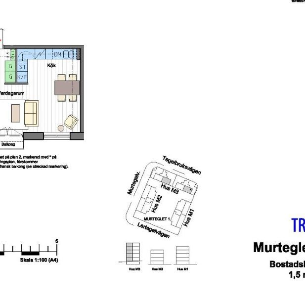 Lertegelvägen 61, Oxievång - Foto 1