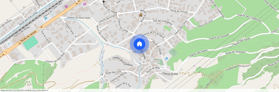 Chemin de l'Eglise 6, 1907 Saxon