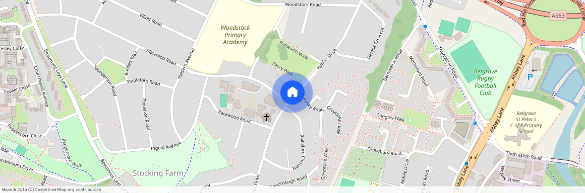 Halifax Drive, Leicester, LE4