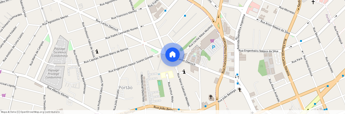 Rua Carlos Dietzsch, 475 - 80.330-001 - Portão - Curitiba