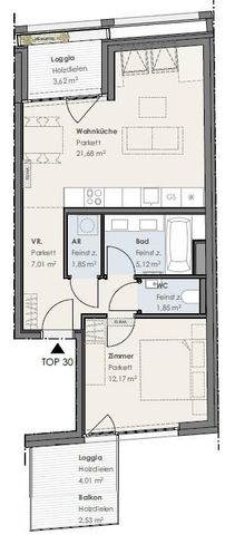 ERSTBEZUG mit über 10m² Außenfläche im DG! Klimaanlage und Weitblick!!! - Foto 2