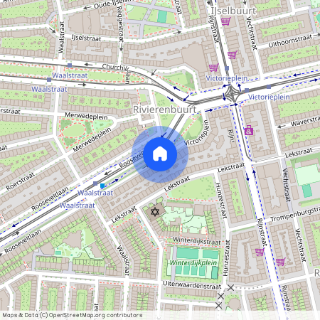 Scheldebuurt, 1079 AB, Rooseveltlaan, Amsterdam