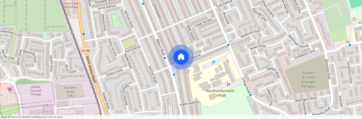 2 bed terraced house to rent in NE63