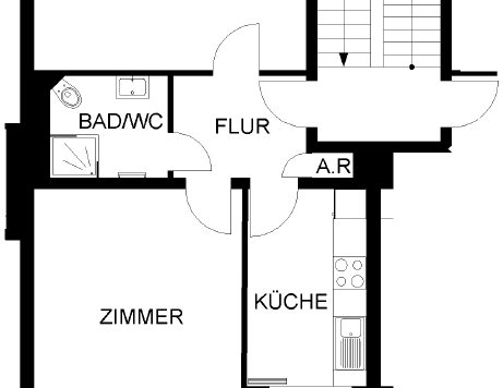 2-Zimmer Wohnung in Haspe-Spielbrink - Photo 1