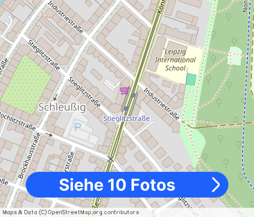 ebend Schleussig, kompakte 3-Raum-Wohnung - Foto 1