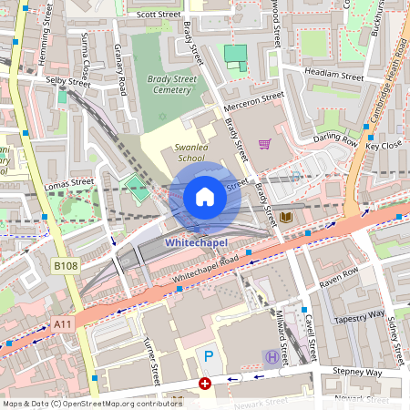 Kempton court, Whitechapel, London