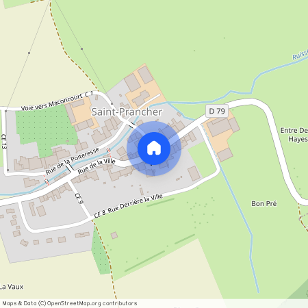 88500, Saint-Prancher