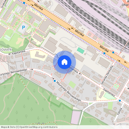 ul. Kapitańska, Grabówek, Gdynia, pomorskie