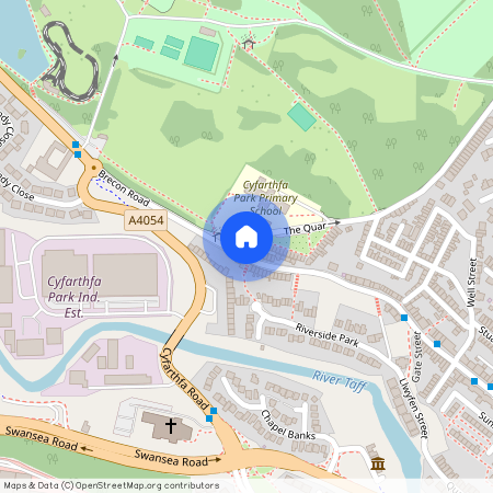 Castle Square, MERTHYR TYDFIL