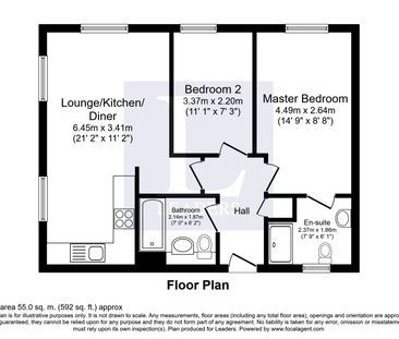2 bedroom apartment to rent Greenkeepers Road, Great Denham, Bedfor... - Photo 4