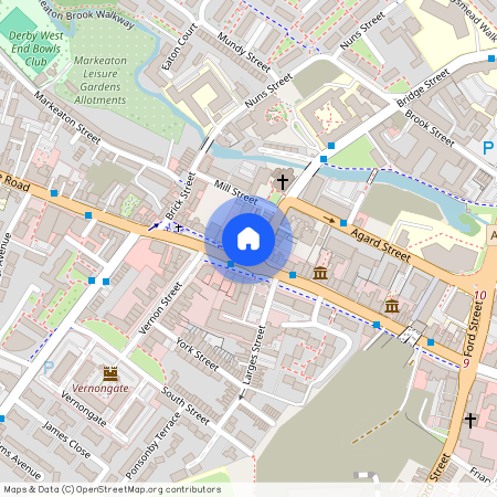 1 Bedroom Ground Floor Flat, Bridge Street, Derby Centre