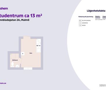 Rönnbladsgatan 2 A, lgh 1009, Katrinelund - Foto 2