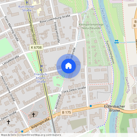 Arndtstr. 21WE 07, 08058 Zwickau-Nordvorstadt