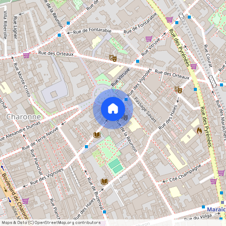 Building Rue de la Réunion - evengestion - 1060053 - PAR, Rue de la Réunion, Paris