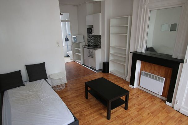 À LOUER – Studio MEUBLÉ de 23 m², Rue Boucher de Perthes – LILLE-CENTRE réf 709-002 - Photo 1