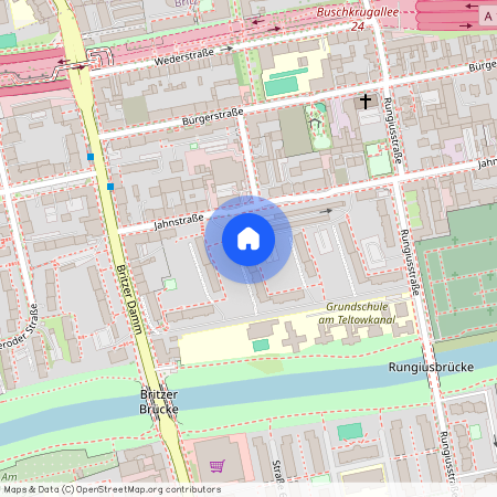 Jahnstr. 71, 12347 Berlin OT Britz, Zur Karte