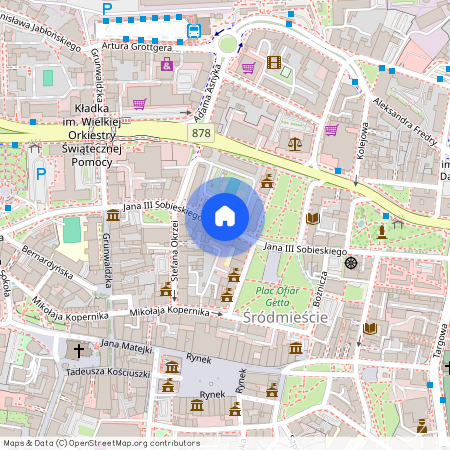 ul. Jana III Sobieskiego, Śródmieście, Rzeszów, podkarpackie