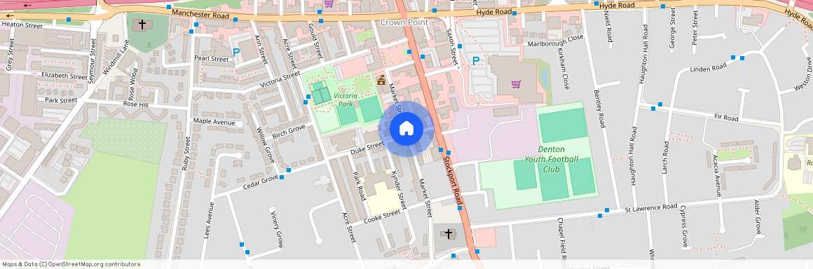 Market House, Market Street, Denton, Manchester, M34