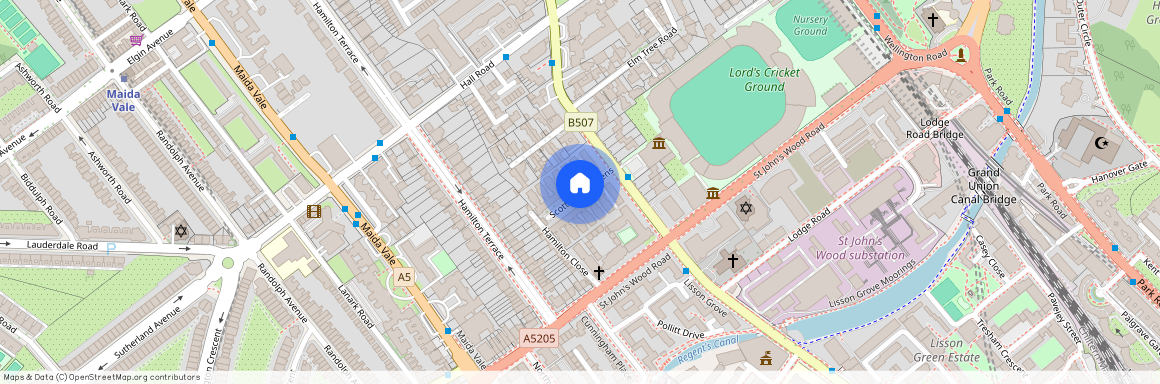 Scott Ellis Gardens, St Johns Wood, London, NW8