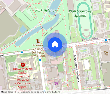 Przytulne studio 27 m² z balkonem – Łodź, ul. Pomorska 45 - Фото 1