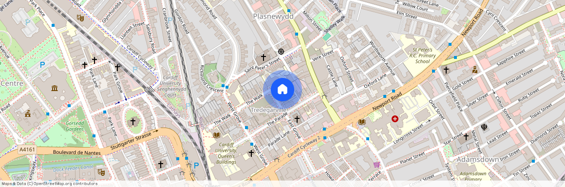 East Grove, Roath, Cardiff, CF24