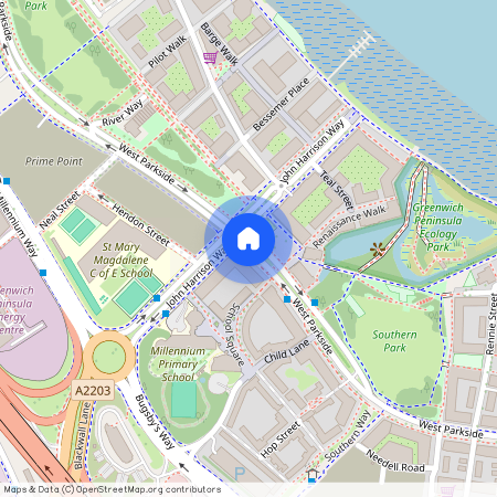 John Harrison Way, Greenwich Millennium Village, London, SE10