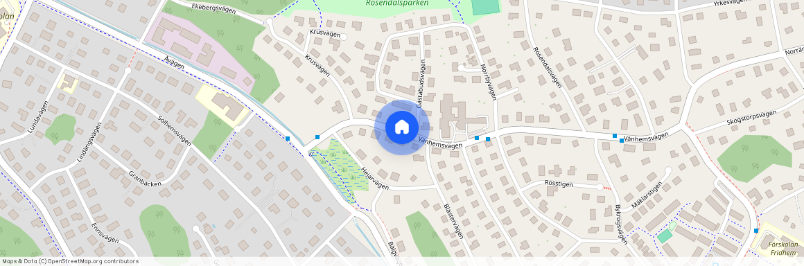 Vänhemsvägen, Huddinge