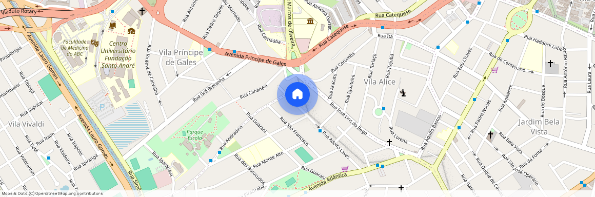 Rua, Adolfo Laves, 382, Vila Valparaíso, Santo André