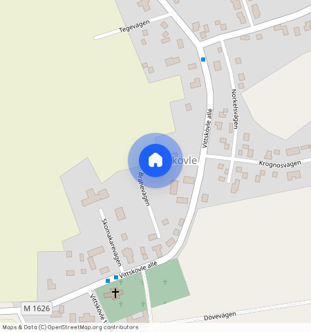 Brahevägen, Vittskövle