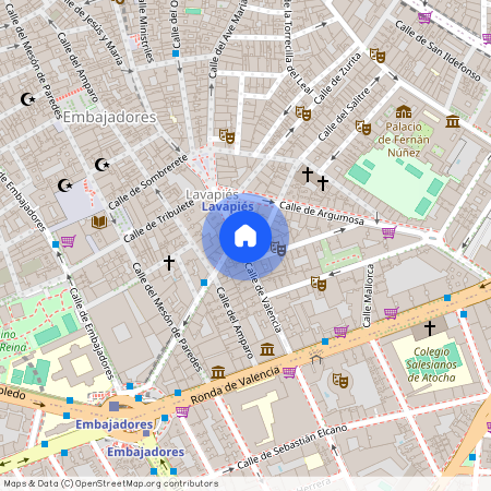 Calle Valencia 5, 1D, 28012 Madrid, Lavapiés, Yha