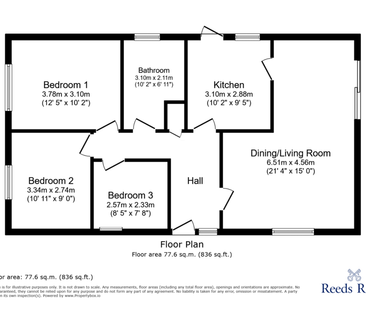 3 bedroom bungalow to rent - Photo 1