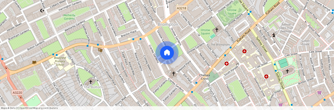 Onslow Gardens, London, SW7