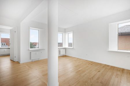 Nyrenoveret lejlighed med flot køkken og bad - Photo 2